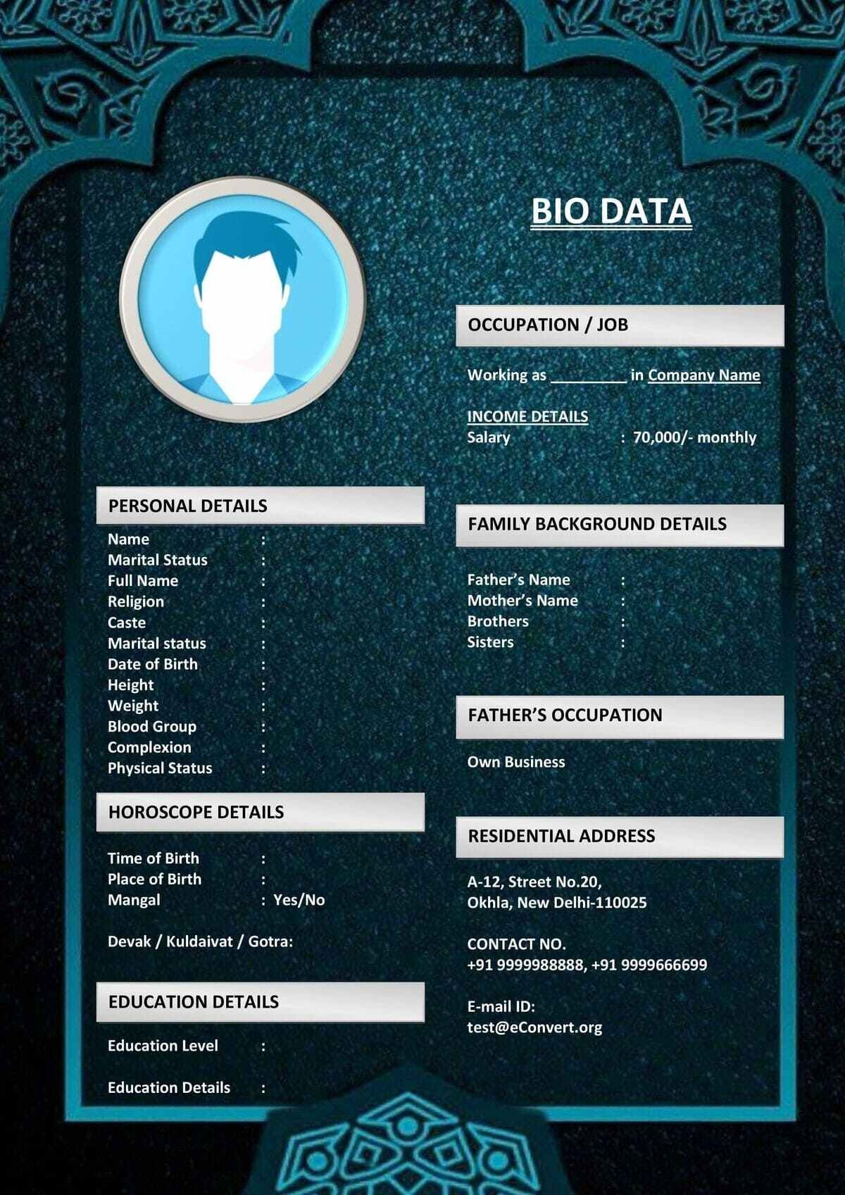 Bride Bio for Working Women with Expectations for Marriage