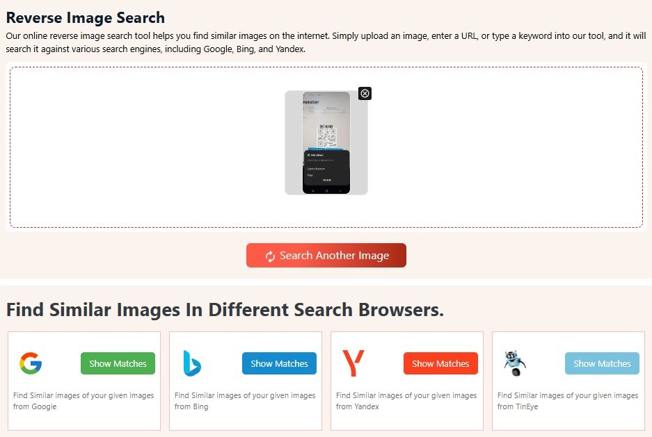 reverse image search