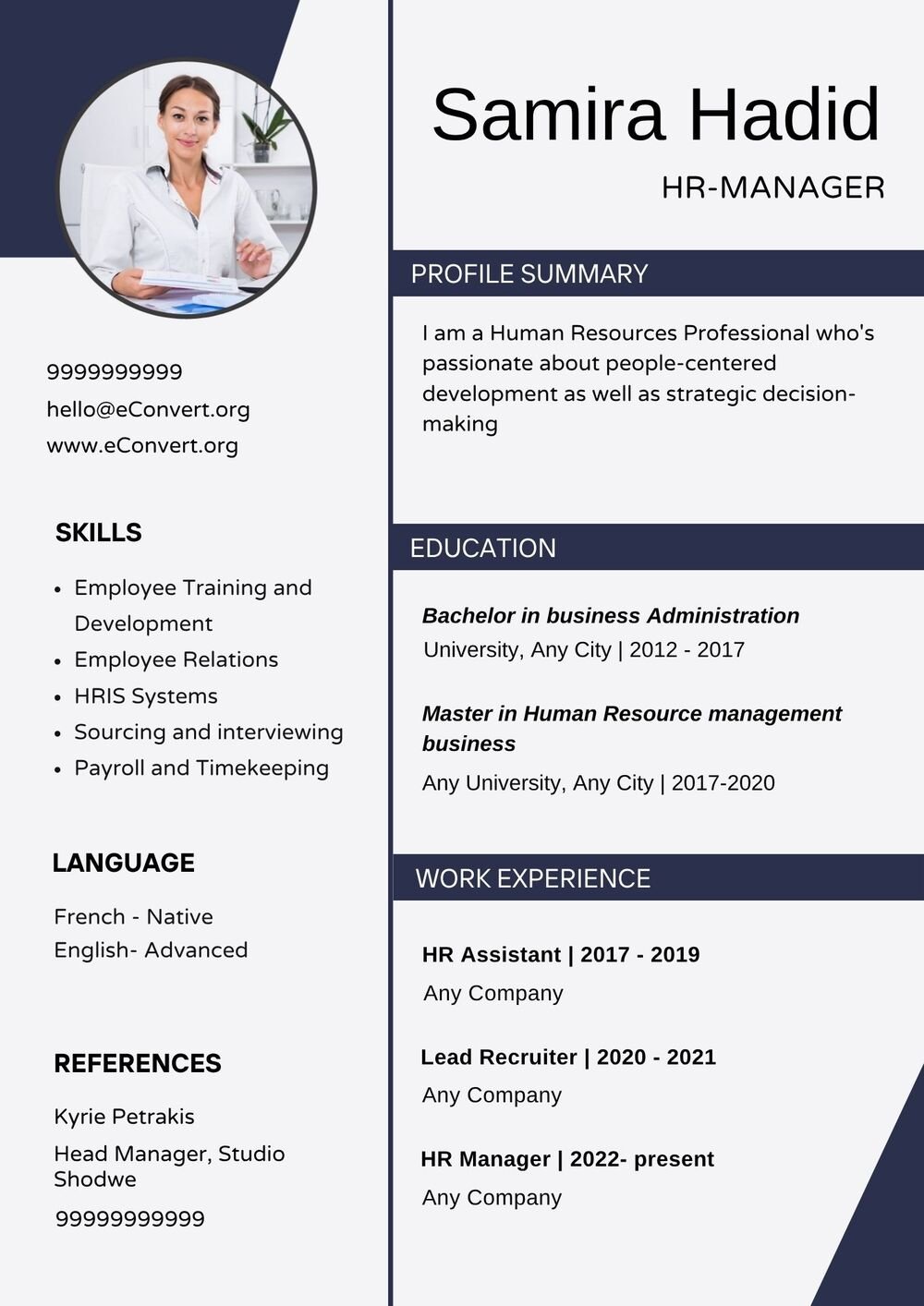 Job Winning Resume Templates Free Download