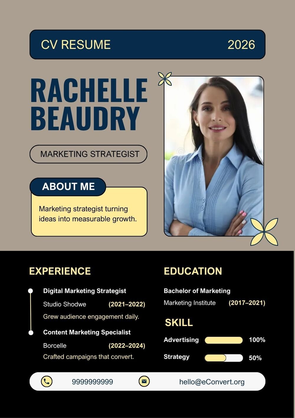 Resume Templates for Career Growth
