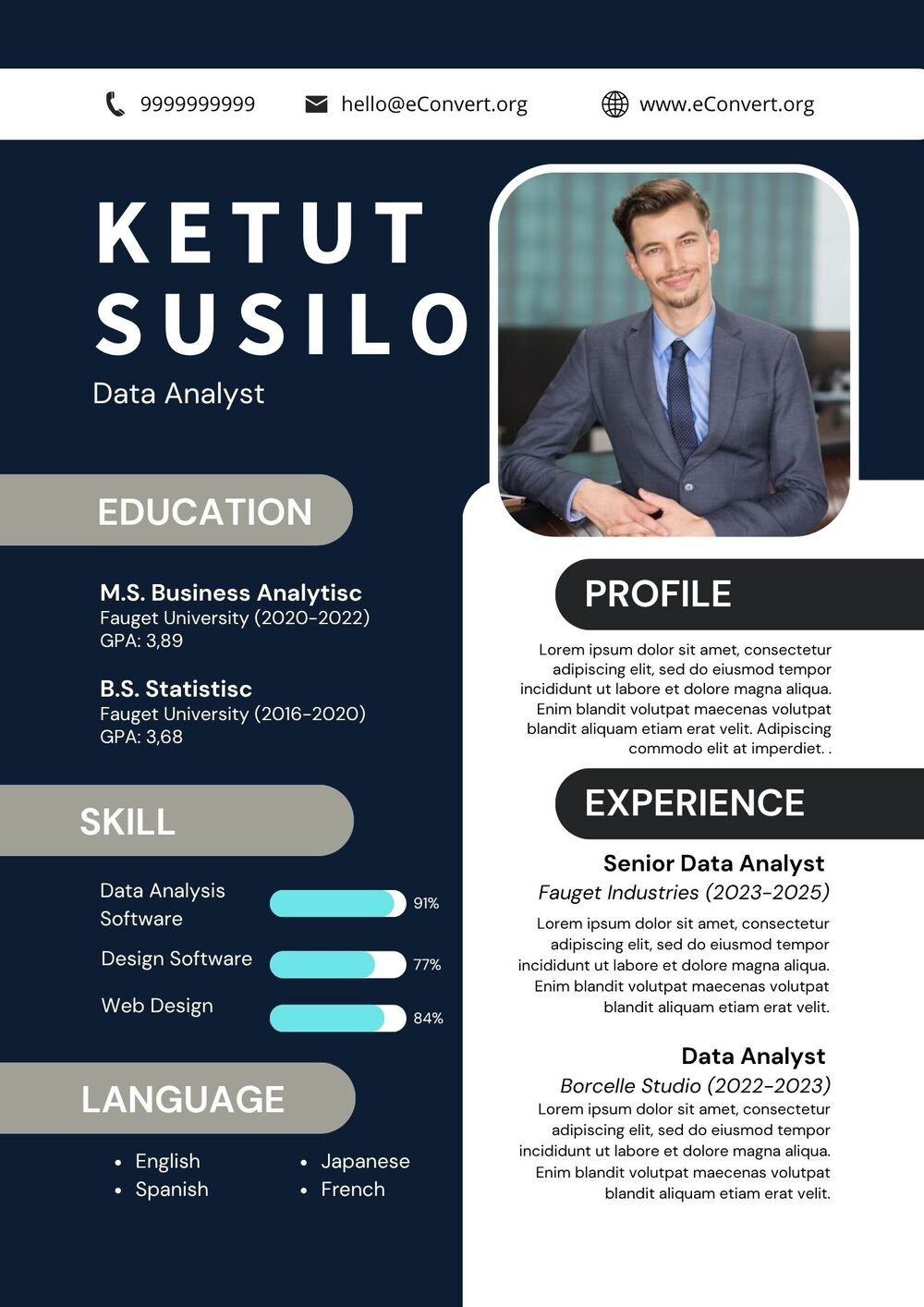 Resume Templates for Remote Jobs